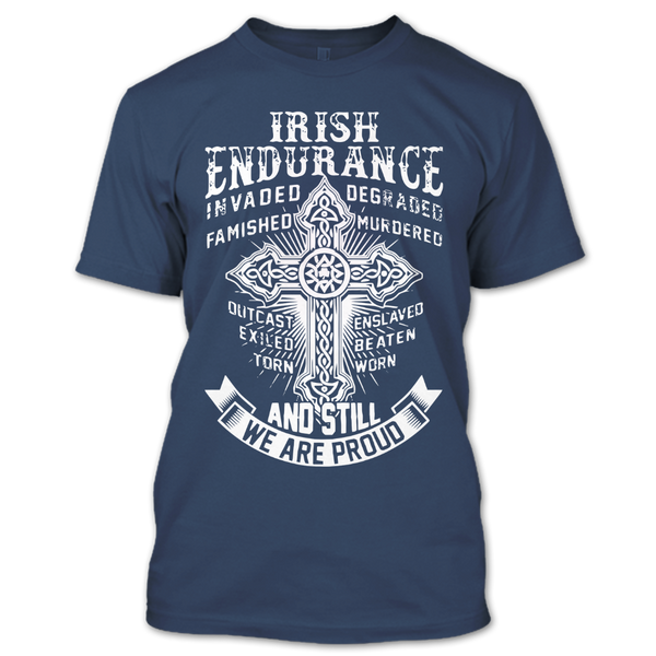 A black t-shirt with the shopify logo