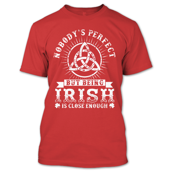 A black t-shirt with the shopify logo