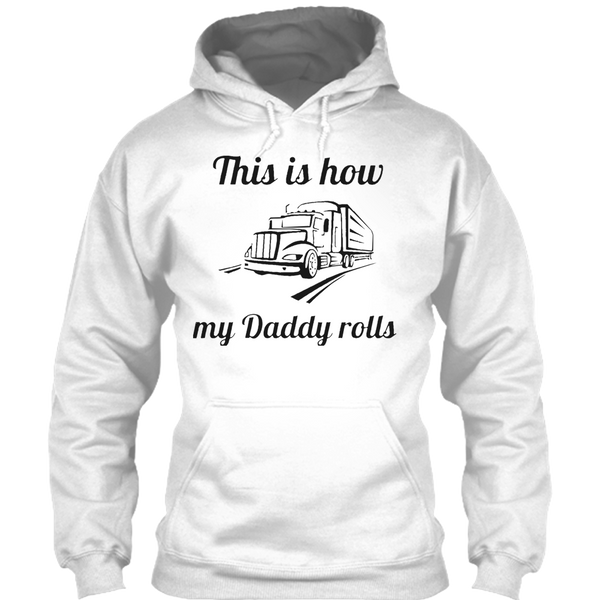 A black t-shirt with the shopify logo