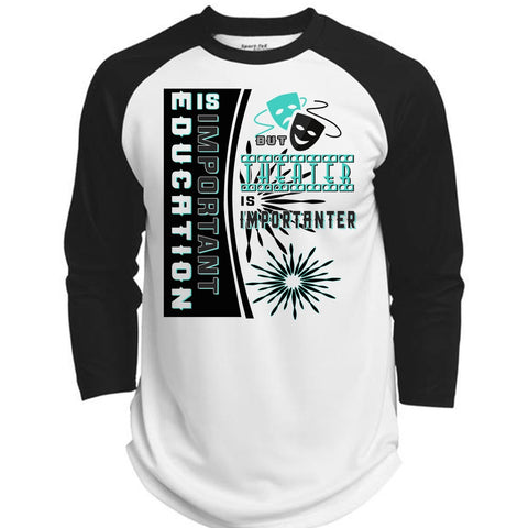 A black t-shirt with the shopify logo