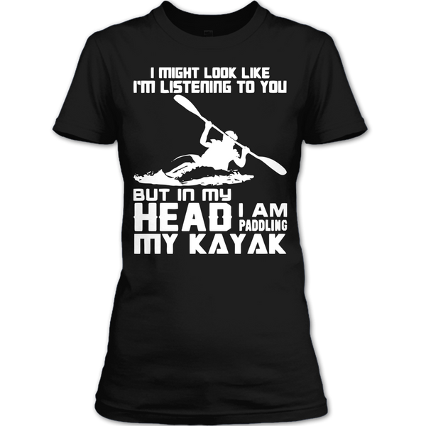 A black t-shirt with the shopify logo