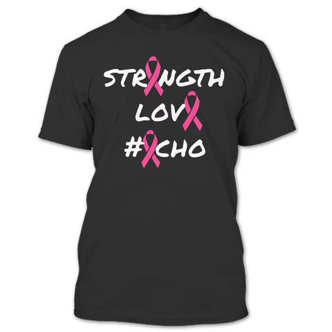 A black t-shirt with the shopify logo