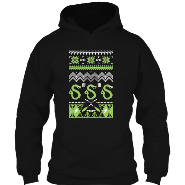 A black t-shirt with the shopify logo