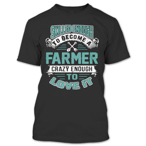 A black t-shirt with the shopify logo