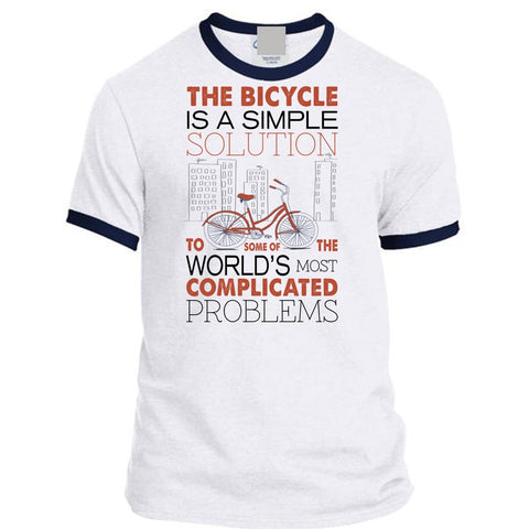 A black t-shirt with the shopify logo