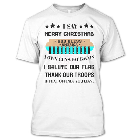 A black t-shirt with the shopify logo