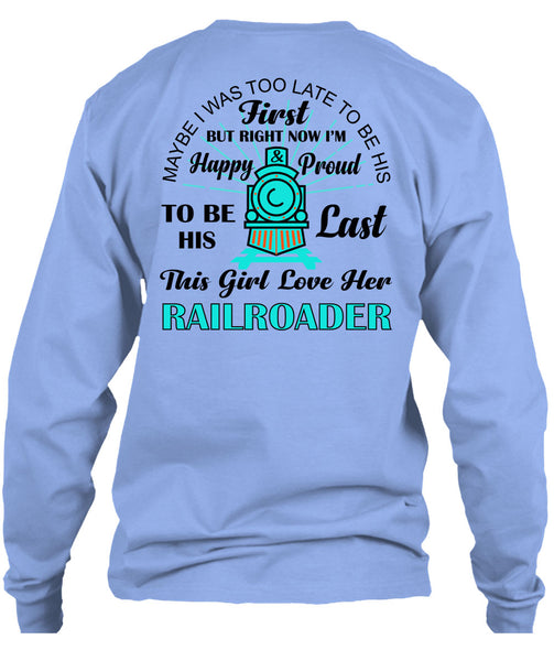 This Girl Love Her Railroader T Shirt, My Job T Shirt