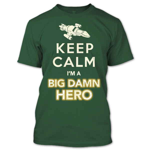 A black t-shirt with the shopify logo