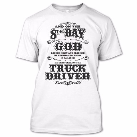 A black t-shirt with the shopify logo