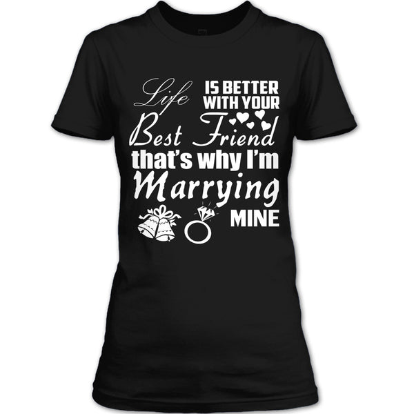 A black t-shirt with the shopify logo