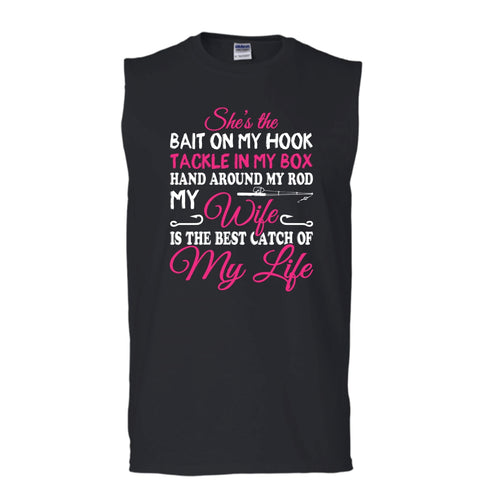 A black t-shirt with the shopify logo