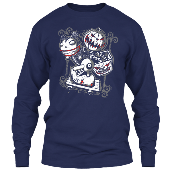 A black t-shirt with the shopify logo