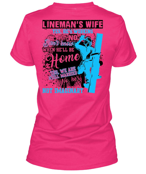 Lineman's Wife T Shirt, I Love Lineman T Shirt