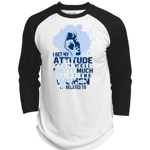 A black t-shirt with the shopify logo