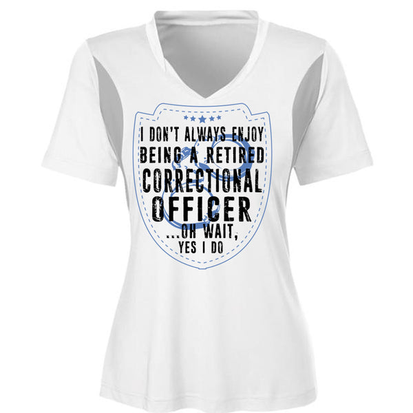 Being A Retired Correctional Officer T Shirt, I Love Correctional Officer T Shirt, Awesome T-Shirts