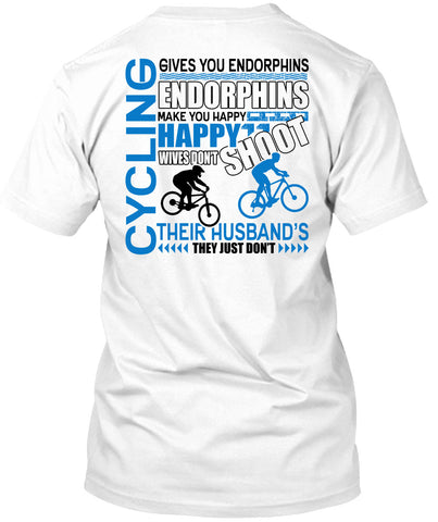 A black t-shirt with the shopify logo