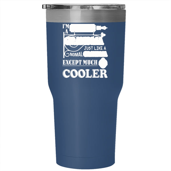 I'm A Copy Writer Grandma Tumbler 30 oz Stainless Steel, Awesome Grandmas Travel Mug