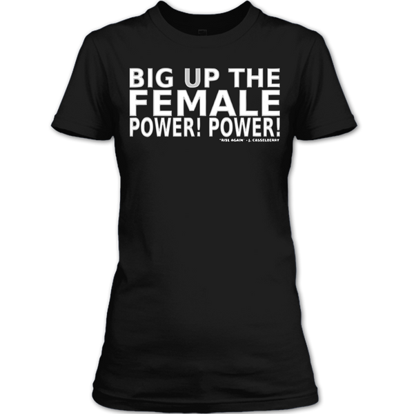 A black t-shirt with the shopify logo