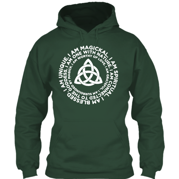 A black t-shirt with the shopify logo