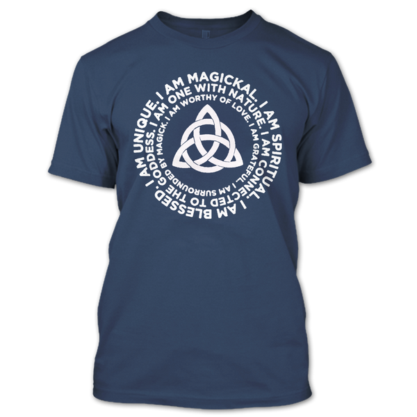 A black t-shirt with the shopify logo