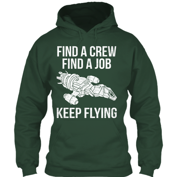 A black t-shirt with the shopify logo