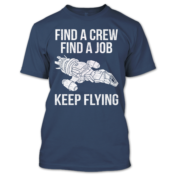 A black t-shirt with the shopify logo