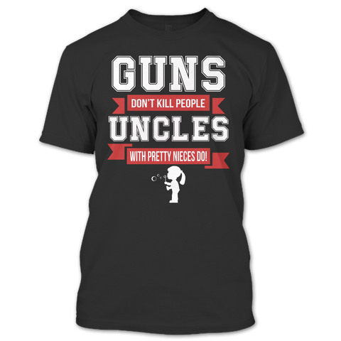 A black t-shirt with the shopify logo