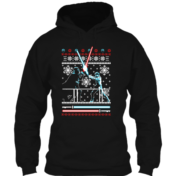 A black t-shirt with the shopify logo