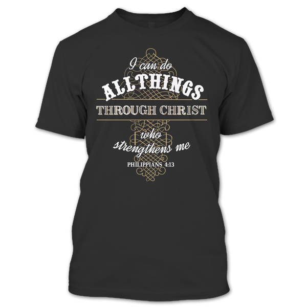 A black t-shirt with the shopify logo