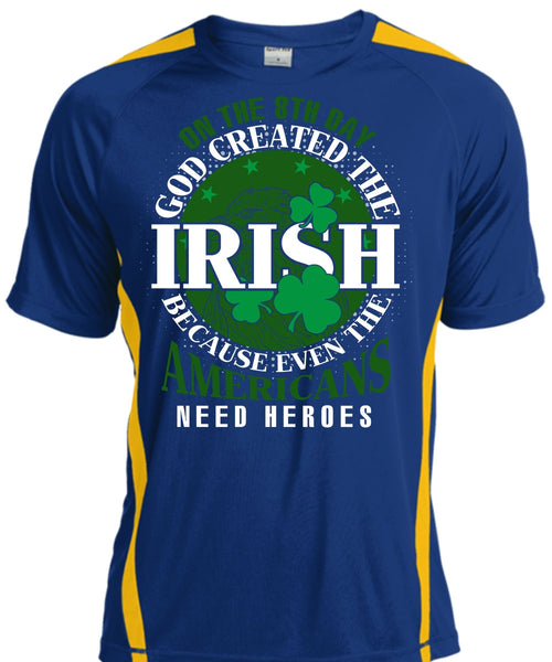 God Created The Irish T Shirt, My Favorite T Shirt, Cool Shirt
