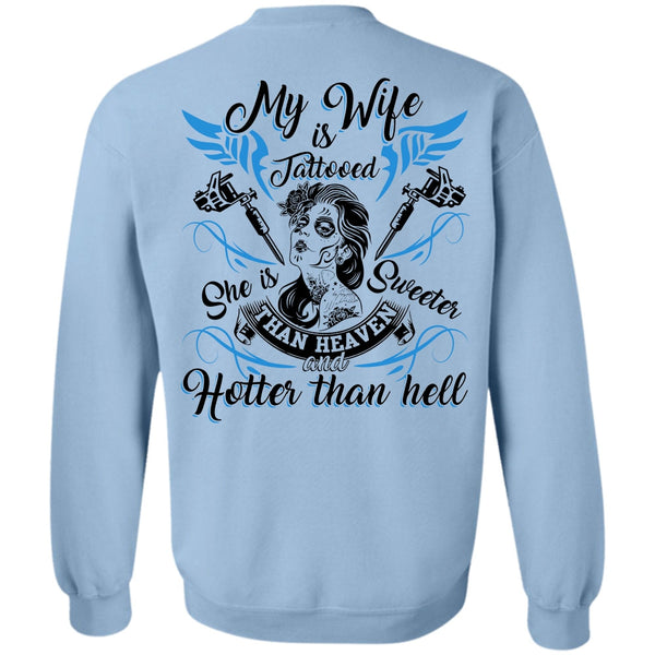 I Love Wife T Shirt, My Wife Is Tattooed Sweatshirt