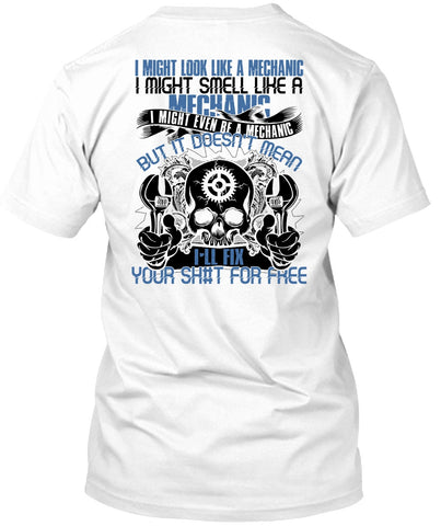 A black t-shirt with the shopify logo