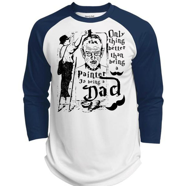 Being A Painter T Shirt, I Love Painter T Shirt, Awesome T-Shirts  (Polyester Game Baseball Jersey)