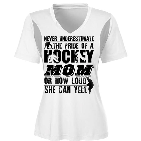 The Pride Of A Hockey Mom T Shirt, I Love Hockey T Shirt, Awesome T-Shirts
