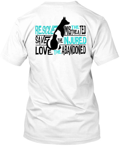 A black t-shirt with the shopify logo