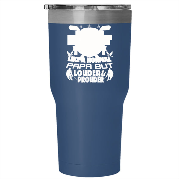 Hockey Papa Tumbler 30 oz Stainless Steel, Normal Papa Travel Mug