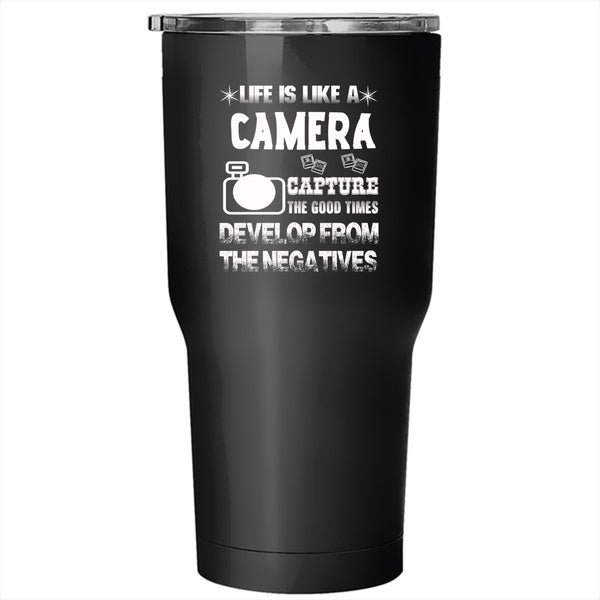 A black t-shirt with the shopify logo