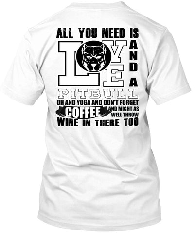 A black t-shirt with the shopify logo