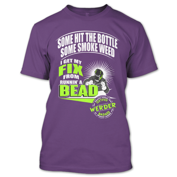 A black t-shirt with the shopify logo