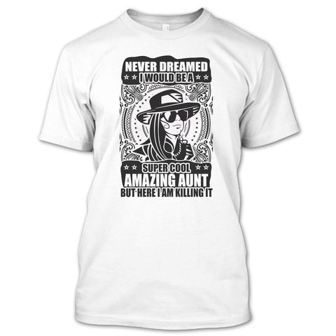 A black t-shirt with the shopify logo