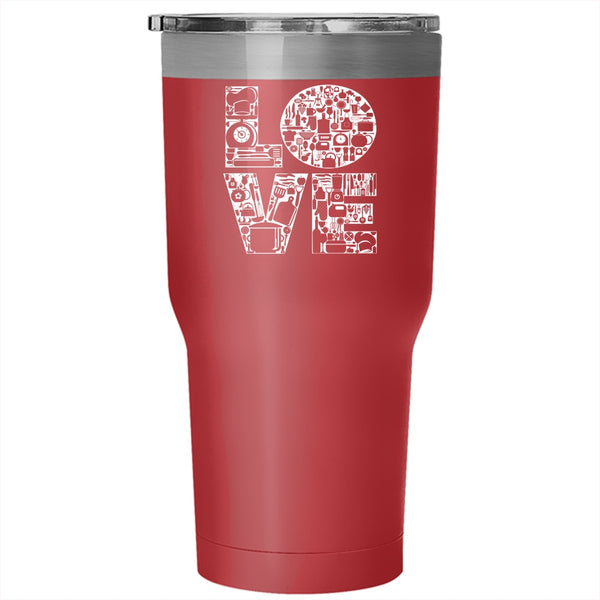 Love Chef Tumbler 30 oz Stainless Steel, Cool Gift For Kitchener Travel Mug
