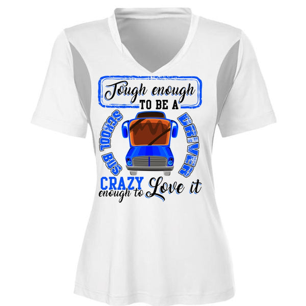Tough Enough To Be A School Bus Driver T Shirt, I Love Bus T Shirt, Awesome T-Shirts
