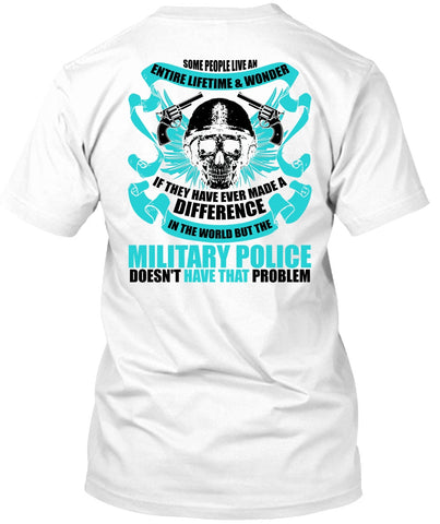 A black t-shirt with the shopify logo