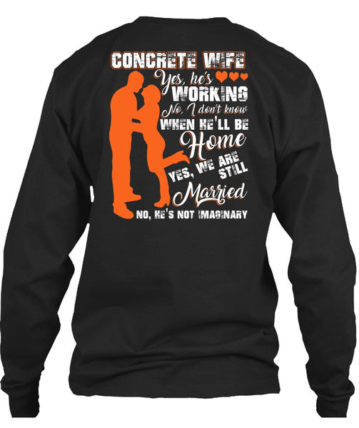 Concrete Wife T Shirt, We Are Still Married T Shirt