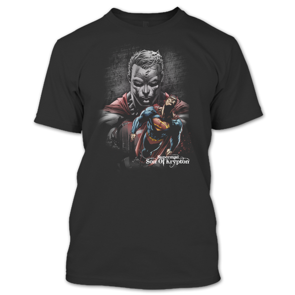 A black t-shirt with the shopify logo