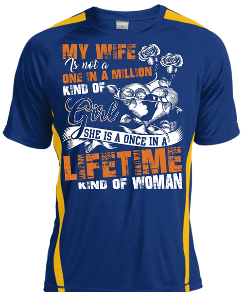 My Wife Is Not A One In A Million Kind Of Girl T Shirt, I Love Wife T Shirt, Cool Shirt