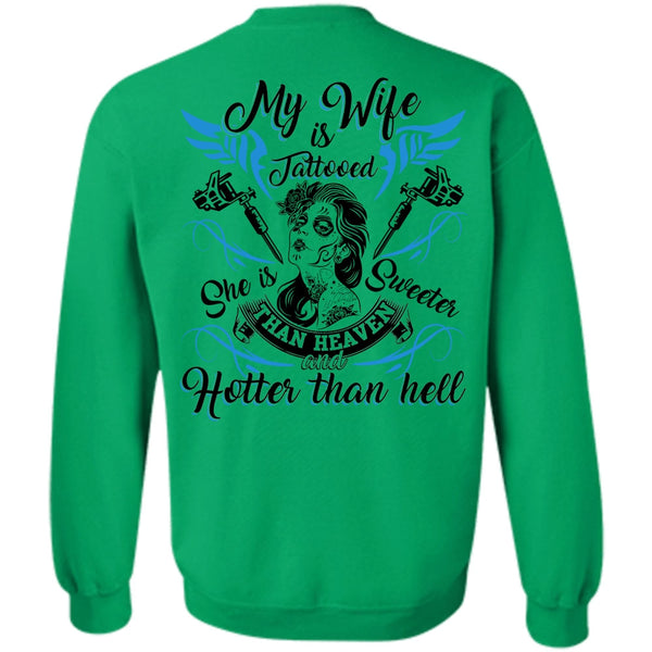 I Love Wife T Shirt, My Wife Is Tattooed Sweatshirt