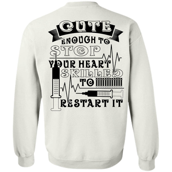 A black t-shirt with the shopify logo