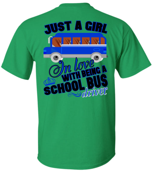 Being A School Bus Driver T Shirt, I Love Bus T Shirt