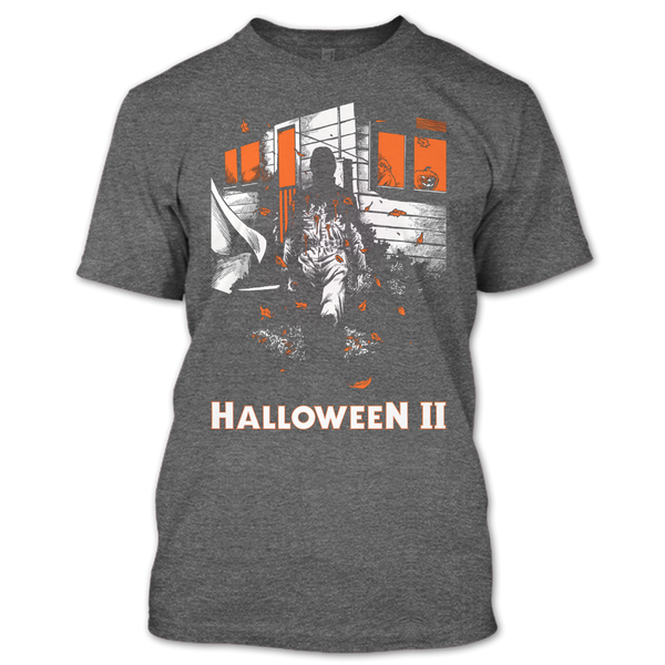 A black t-shirt with the shopify logo